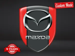 Mazda Pegatina Parabrisas Contemporánea Máximo Resistente 